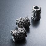 Vacuum Brazed Double Beards Type Diamond Wire Saw Beads for Cutting Granite