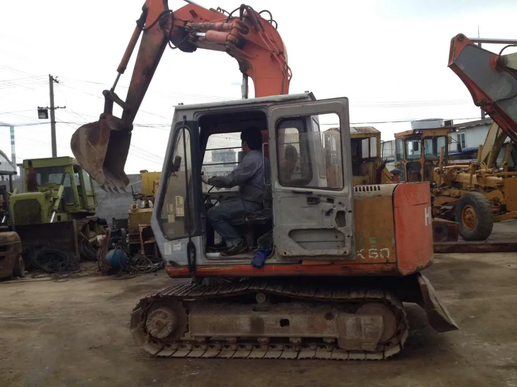 Original Japan Used Hitachi Ex60/Ex60-1/-2/-3/-5 Specs Excavator with Good Quality