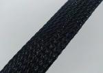 Flame Retardant PET Expandable Braided Sleeving Anti - Abrasion For Cable
