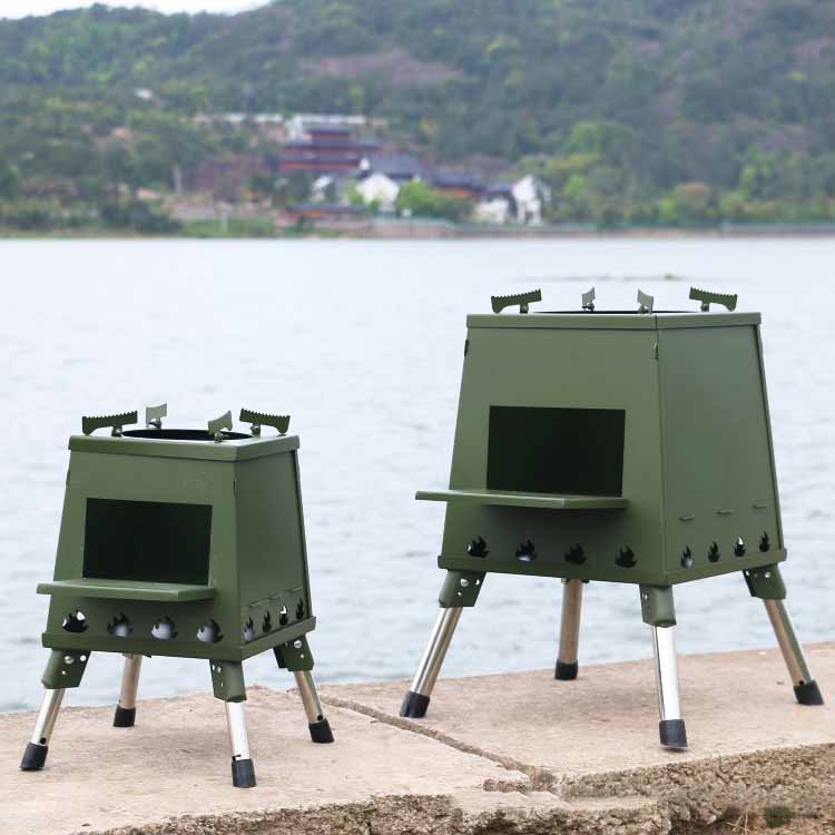 Embroidery or Printing Fire Pits Portable Wood Burning Stove for Camping and Hiking