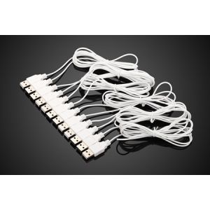 COMER 10 usb ports multiple security alarm controller display mobile phone