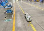 380V 60HZ 3PH AGV Car Systems , Wheeled Mobile AGV Robot Systems