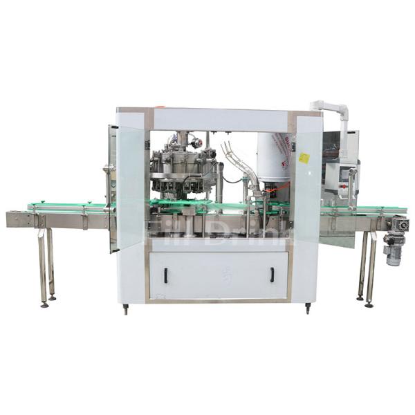 1000CPH Beverage Cans Filling Machine Aluminum Esay Open End Automatic Can
