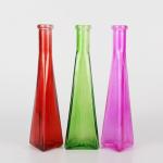 Artificial Flower Infinity Vases Polished Crystal Glass Vases