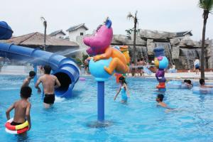 China Rabbit Cartoon Aqua Play Structures, Spray Park Equipments, Water Playground Equipment factory