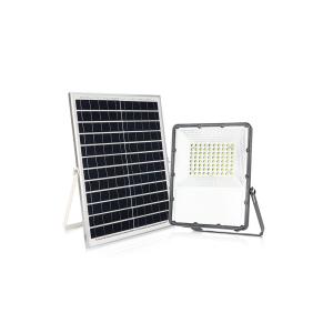 China IP65 Die Cast Aluminum Housing 30W Solar Flood Light grade A+ solar cell high power garden use light factory