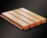 Fire-rated Sound Absorb Grooved Wood Acoustic Wall Panel For Meeting Room