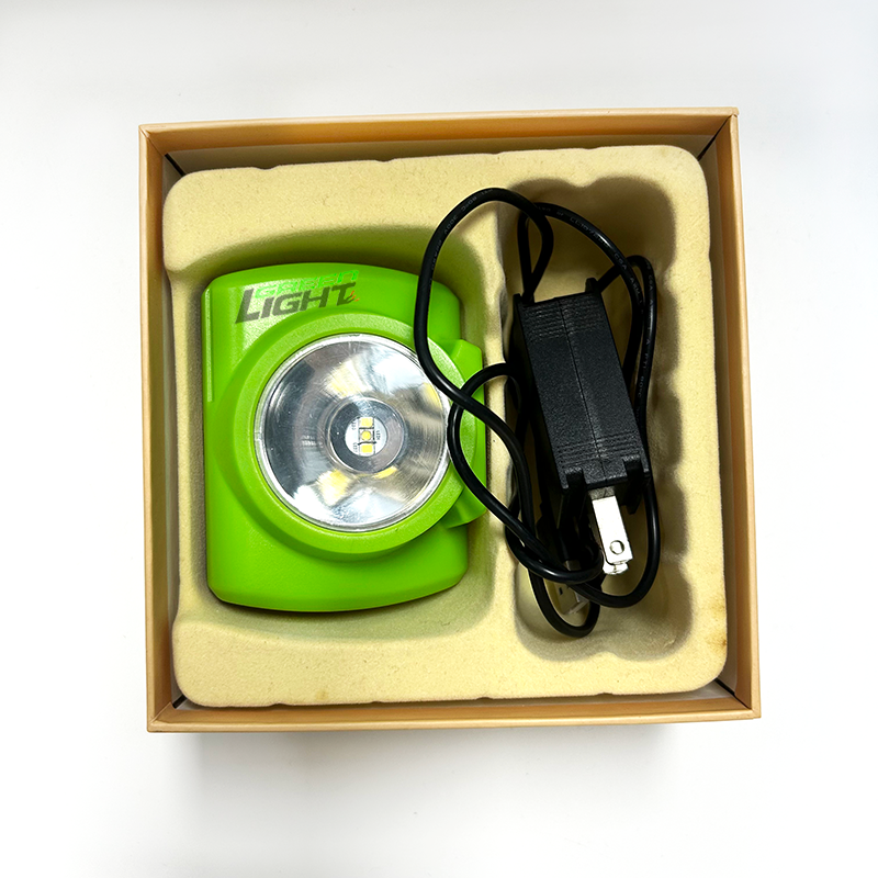 GLC-6 Cordless Mining Cap Lamp 25000Lux IP68 Waterproof 15hr Runtime