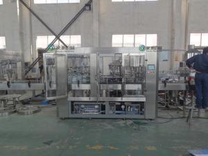 China 3 Phase / AC Beverage Filling Machine , 3 in 1 Automatic 5L Water Bottling Plant factory