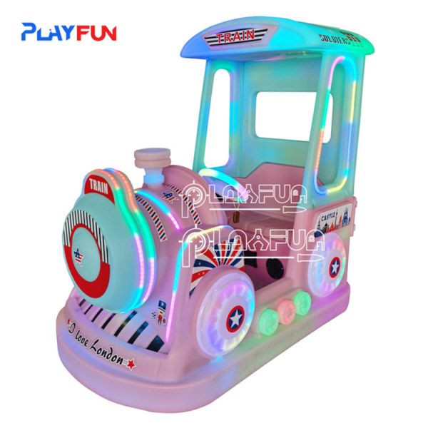 China Kids Train Ride Battery Kiddie Rides factory