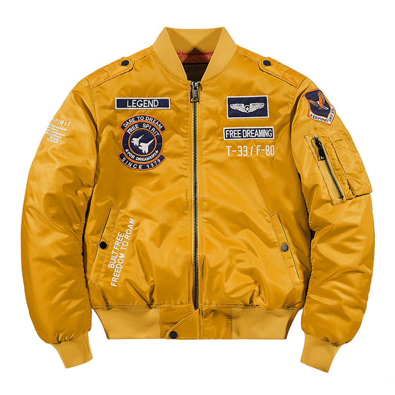 Customize Varsity Jacket Vintage Puffer Jacket Sports Bomber Jacket Men