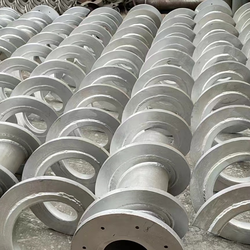 OEM Custom Sludge Spiral Shaftless Screw Conveyor in Wastewater Treatment Industry