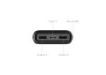 Portable Charger, Smart and Light 10000mAh Power Bank for Iphone, Samsung,