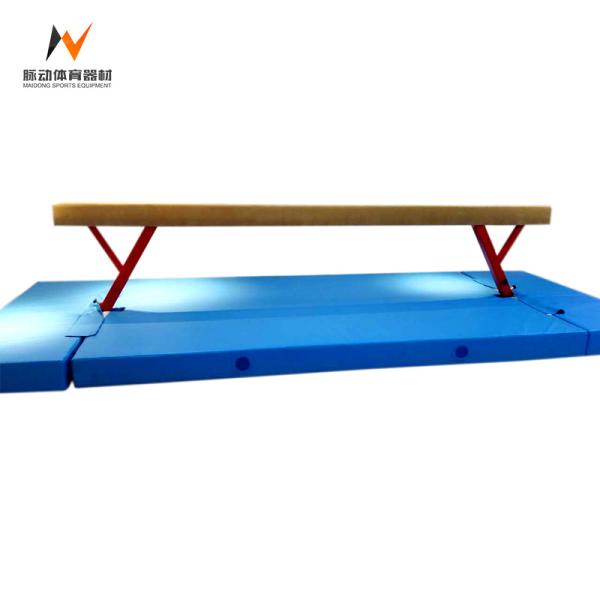 Customized Size Gymnastic Sport Equipment Balance Beam and Mat Set for Exercise