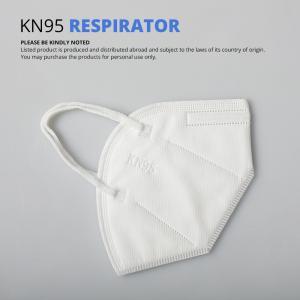 China GB2626 Disposable Non Woven Face Mask / Anti - Smog 5 Layer KN95 Mouth Mask factory