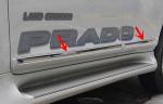 Toyota Prado 2010 2014 FJ150 Auto Body Trim Parts , OE Type Side Door Moulding