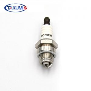 China Nickel Plated Motorcycle Spark Plugs , 0.8mm Gap Spark Plugs For Honda Motorcycles on sale