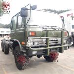 Manual Window AWD Chassis Trucks LHD Diesel Used 6x6 Cargo Truck Chassis Sales