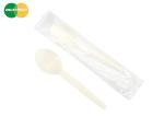 Eco Friendly Cornstarch PSM Plastic Cutlery Set Disposable Biodegradable