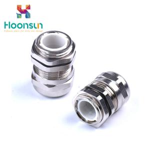 China Waterproof IP65 Brass Cable Gland For Electrical Junction Box ROHS / ISO Certification factory