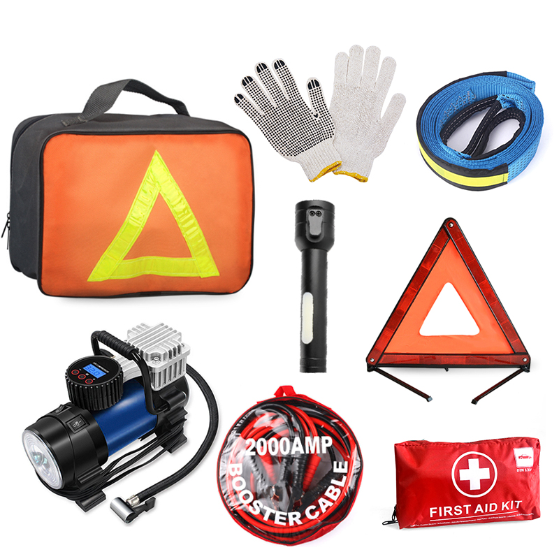 Outdoor Car Emergency Tools 35pcs First Aid Kit for Roadside Survival Item NO. CK0059