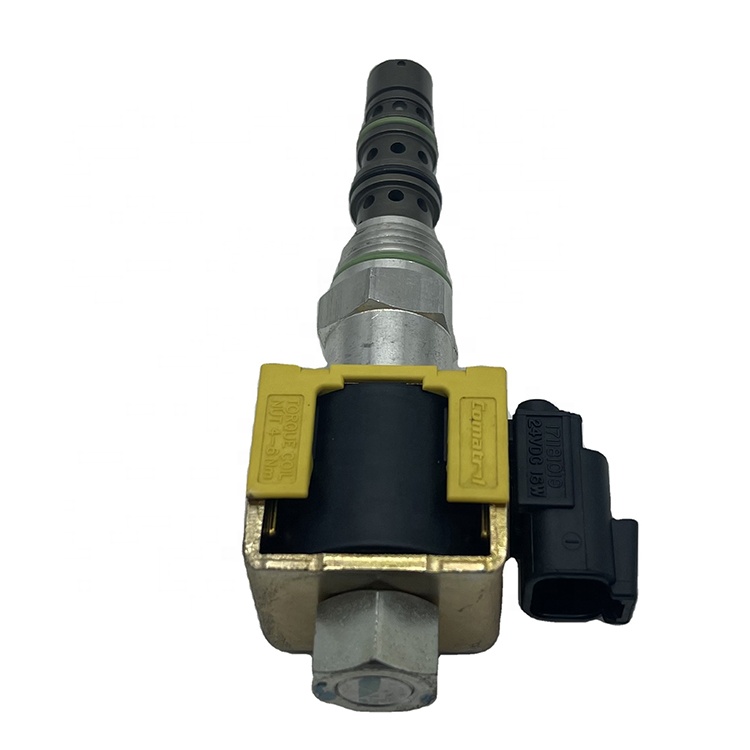 OEM Support Excavator Spare Parts Solenoid Valve 171181019 For Liebherr NUT 4-6Nm