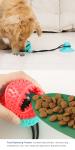 Premium Interactive TPR Dog Toy with Suction - Chew and Treat Dispensing Ball