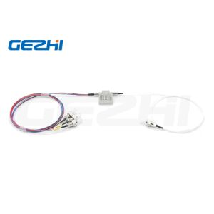 Customizable 1x3T LC APC Fiber Optic Switch Singlemode Multimode