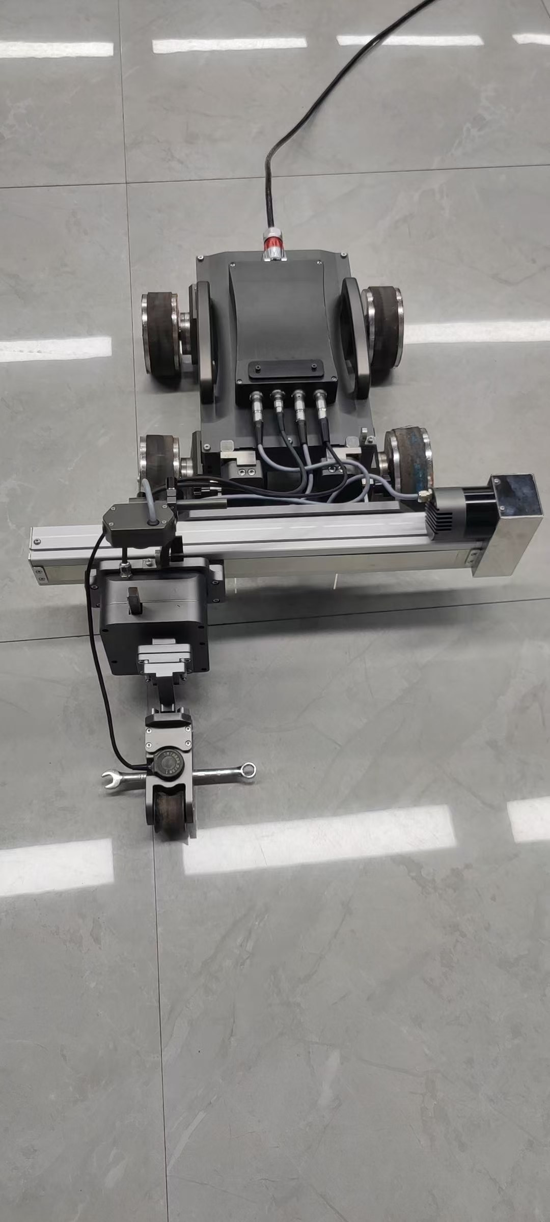 TG-M70C Magnetic Crawler Corrosion and Electromagnetic Ultrasonic Thickness Measurement Robot for Plate Wall Corrosion Detection
