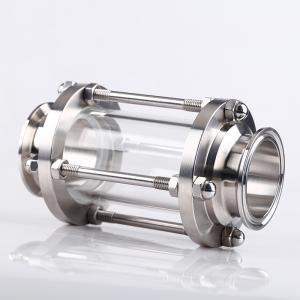 China Customized Support OEM Flow Sanitary Straight Sight Glass SUS316 3 Inch Tri Clamp Type factory