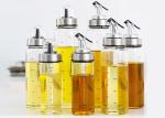Round Olive Oil Dispenser Bottles Food Grade Stainless Steel Dropper