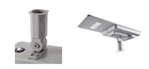 China High Lumen Aluminum Outdoor Lighting 80w Garden Integrated Solar Streetlight factory