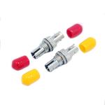 Simplex UPC SM ST Fiber Optic Adapters Fiber Coupler High Repeatability