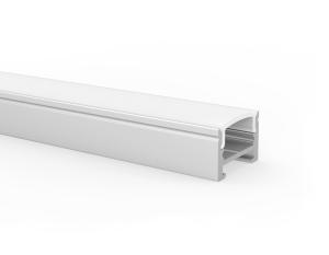China Magnetic LED Profile with Frosted PC Cover led profile strip factory