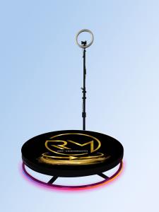 China Parties 360 Camera Photo Booth , 360 Selfie Platform With Flight Case factory