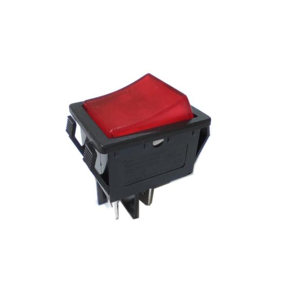 Good Quality Taiwan Brand R5-15 Rocker Switch, 32*25mm, ON-OFF, Red lamp, 16A