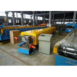 4kw Aluminium Gutter Roll Forming Machine With Metal Sheet Bending Machine