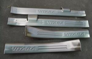 China Inner And Outer Side Door Sill Plates For Suzuki Vitara 2015 , Stainless Steel Material factory