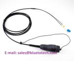 Armored Fullaxs Fiber Optic Cable Patch Cord to DLC Duplex Fiber Optic Cable
