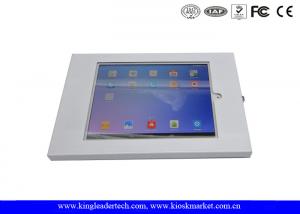 China Full Metal Jacket Ipad Kiosk Stand 9.7 Inch Tablets With Key Locking Accessories on sale