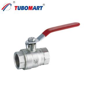 China ODM Brass Gas Pipe Shut Off Valve Customized With Blue Handle Color factory