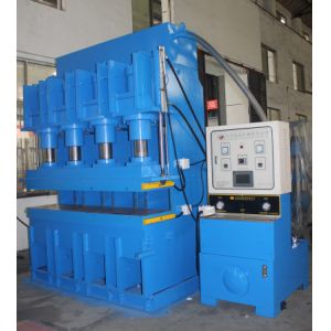 China Upper Pressure Vulcanizing Press Machine Table 2000X500mm Automatic Pressure , Exhaust on sale