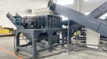 Double Shafts Plastic Shredder Machine High Torque