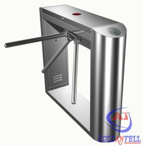China 304 Stainless Steel Tripod Turnstile Gate Hydraulic Shock Absorbers Intelligent factory