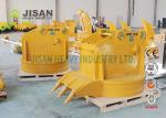 Electro Metal Scrap Lifting Magnet , Ripper Hydraulic Excavator Magnet