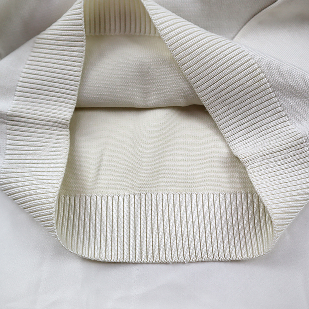 Baby children winter clothing pullover with woven collar sweater tops infant toddler baby girls kids knitted sweater