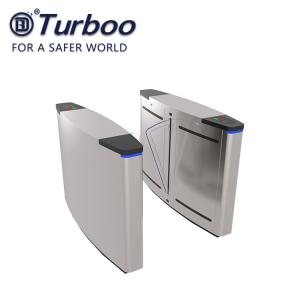China Flap Barrier Gate Stainless Steel Speed Gate Pedestrian Office Security Great Looking factory