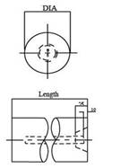 High potention sacrificial magnesium anode Mg balance ISO9001