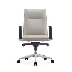 China 60 PU Castors Leather Office Swivel Chair PU Leather Rolling Chairs factory