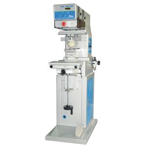 China quick speed single color pneumatic semi-automatic pad printer for lighter pens golf balls factory